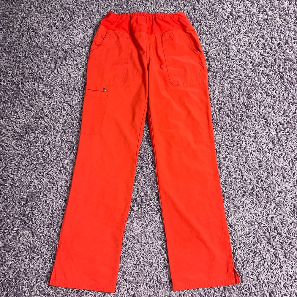 Elle Coral Scrub Pants